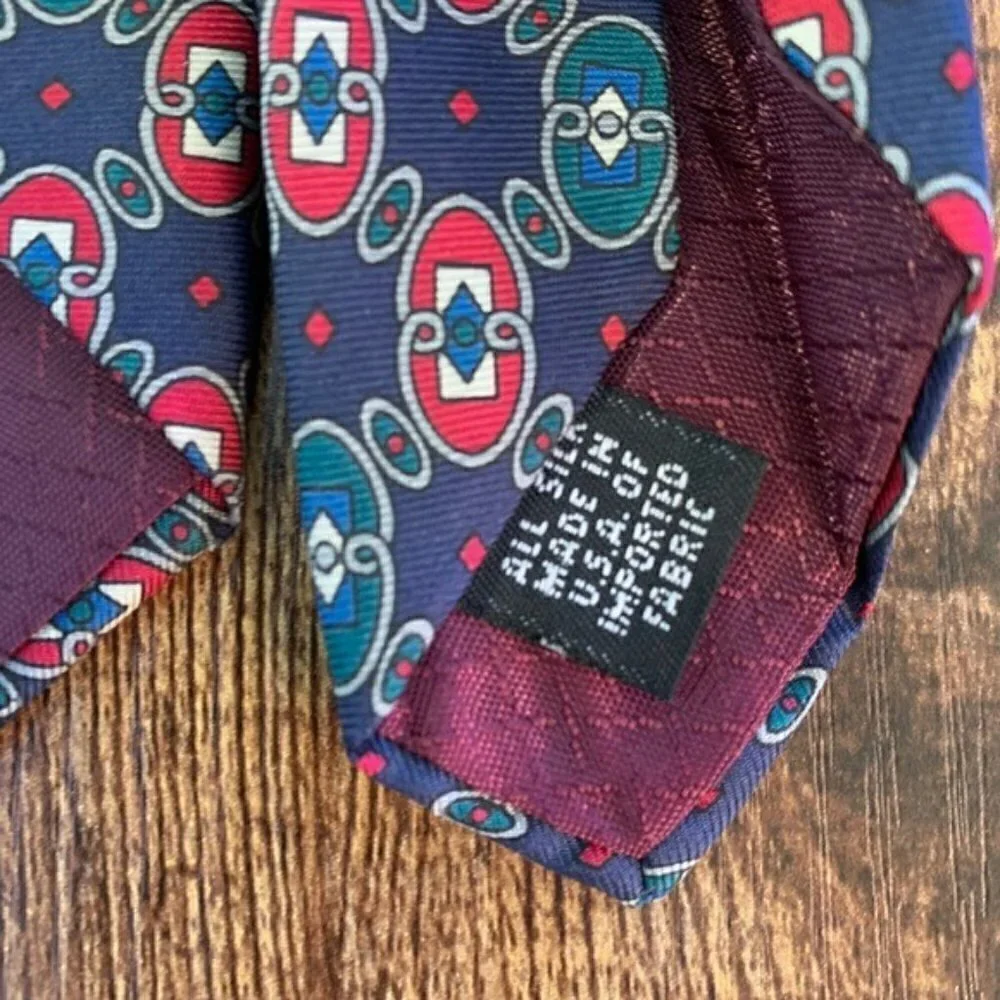 Christian Dior Vintage 100% Silk Tie - Picture 5 of 6